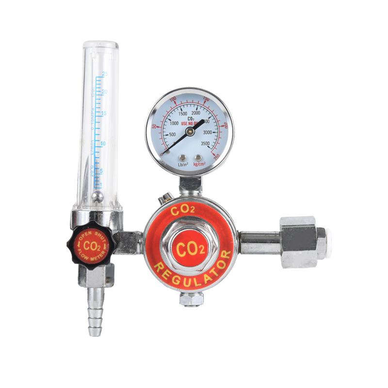 조정가능한 압력을 가진 격렬한 유형 이산화탄소 CO2 규칙 가득 차있는 금관 악기 가스 규칙